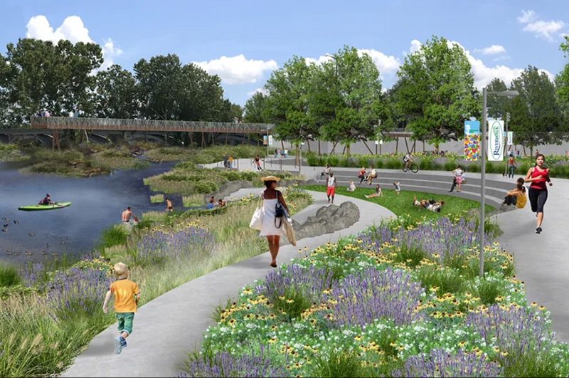 Dan-River-Falls-riverfront-park