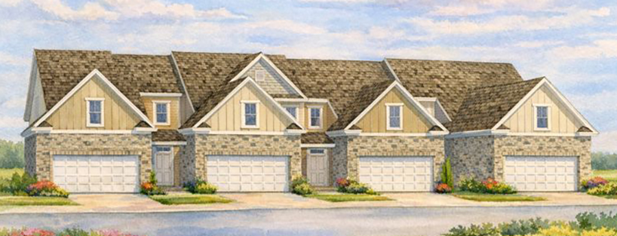 Vandola-Crescent-Villas-Watercolor Vandola-Crescent-Villas-Watercolor